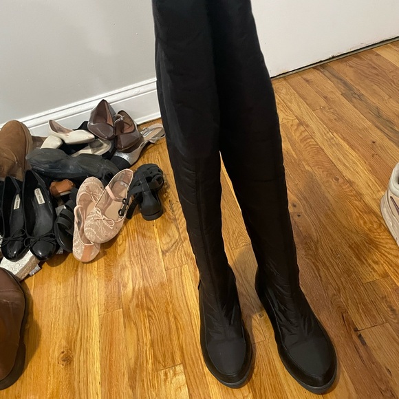 Snow Boots Thigh High - Picture 1 of 3